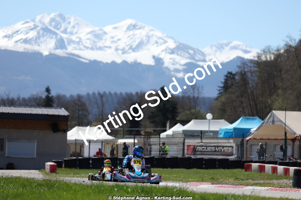 29 & 30/03/2025 : 2ème manche du Championnat du Sud au circuit d’Aigues-Vives (photos Stéphane Agnus) 2025 — karting