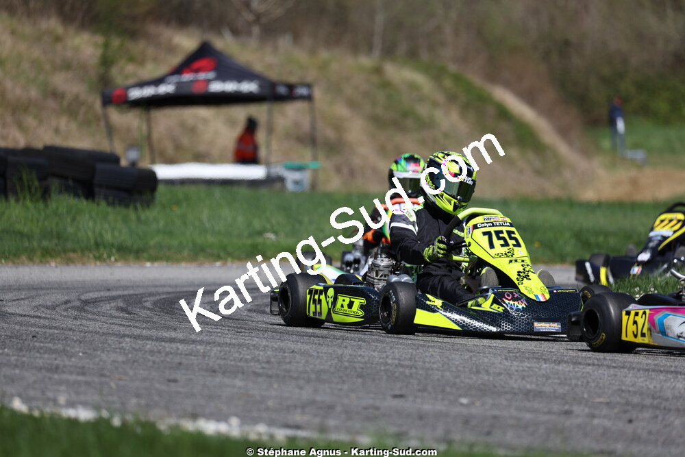 29 & 30/03/2025 : 2ème manche du Championnat du Sud au circuit d’Aigues-Vives (photos Stéphane Agnus) 2025 — karting