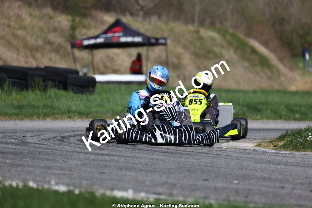 29 & 30/03/2025 : 2ème manche du Championnat du Sud au circuit d’Aigues-Vives (photos Stéphane Agnus) 2025 — karting