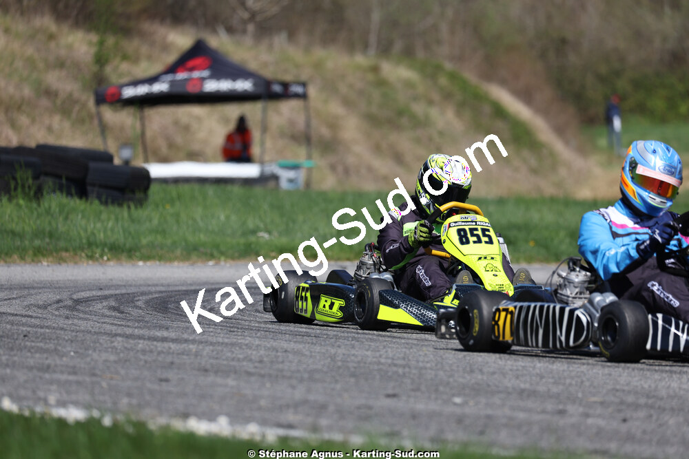 29 & 30/03/2025 : 2ème manche du Championnat du Sud au circuit d’Aigues-Vives (photos Stéphane Agnus) 2025 — karting