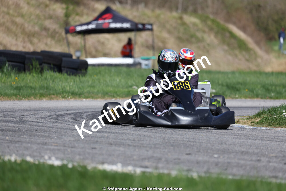 29 & 30/03/2025 : 2ème manche du Championnat du Sud au circuit d’Aigues-Vives (photos Stéphane Agnus) 2025 — karting