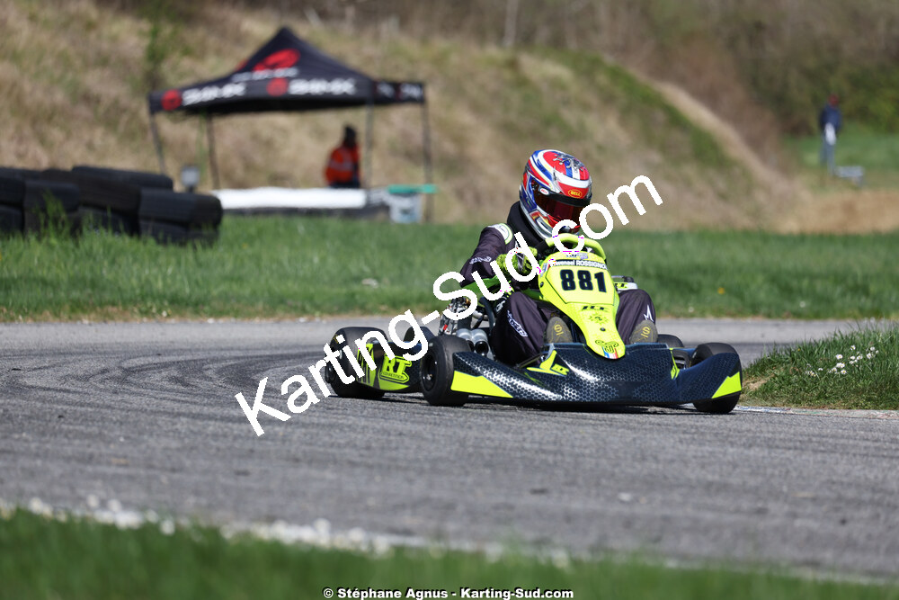 29 & 30/03/2025 : 2ème manche du Championnat du Sud au circuit d’Aigues-Vives (photos Stéphane Agnus) 2025 — karting