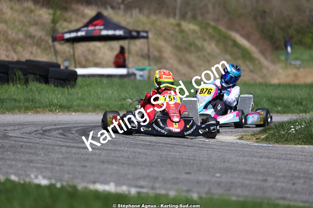 29 & 30/03/2025 : 2ème manche du Championnat du Sud au circuit d’Aigues-Vives (photos Stéphane Agnus) 2025 — karting