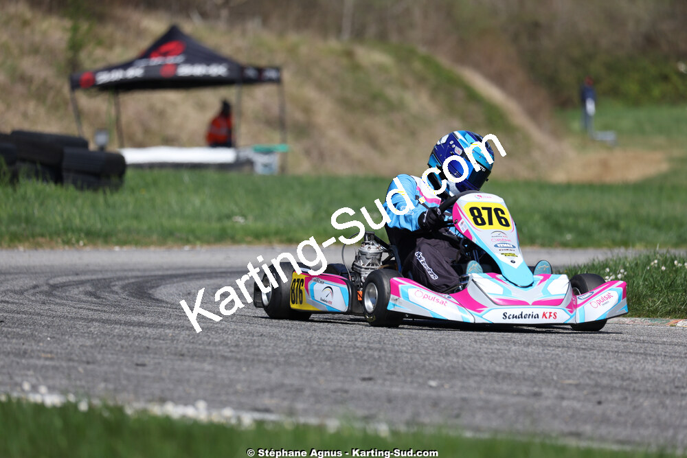 29 & 30/03/2025 : 2ème manche du Championnat du Sud au circuit d’Aigues-Vives (photos Stéphane Agnus) 2025 — karting