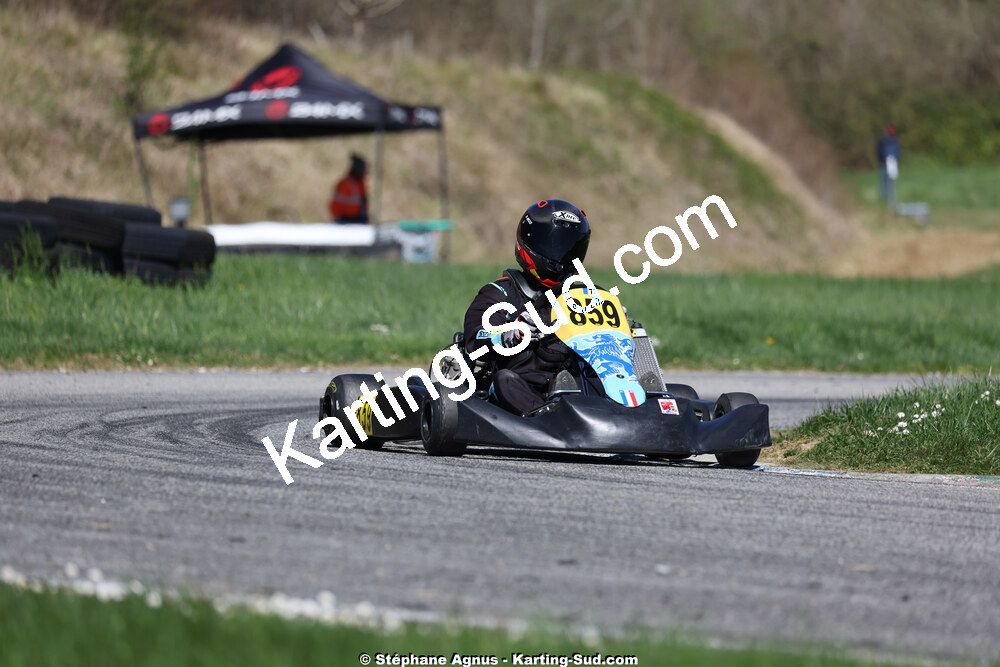 29 & 30/03/2025 : 2ème manche du Championnat du Sud au circuit d’Aigues-Vives (photos Stéphane Agnus) 2025 — karting