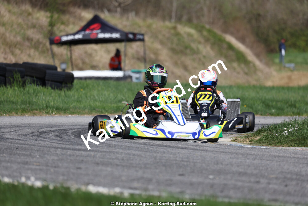 29 & 30/03/2025 : 2ème manche du Championnat du Sud au circuit d’Aigues-Vives (photos Stéphane Agnus) 2025 — karting