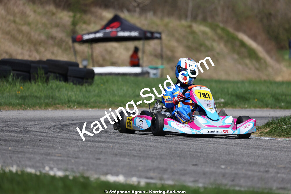 29 & 30/03/2025 : 2ème manche du Championnat du Sud au circuit d’Aigues-Vives (photos Stéphane Agnus) 2025 — karting