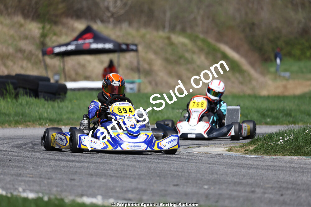 29 & 30/03/2025 : 2ème manche du Championnat du Sud au circuit d’Aigues-Vives (photos Stéphane Agnus) 2025 — karting
