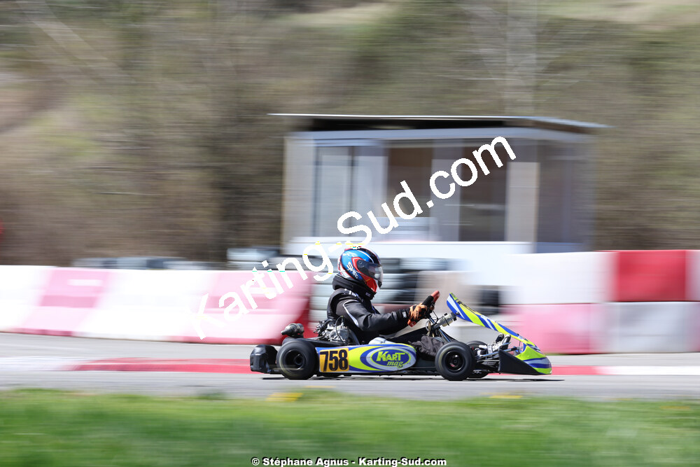 29 & 30/03/2025 : 2ème manche du Championnat du Sud au circuit d’Aigues-Vives (photos Stéphane Agnus) 2025 — karting