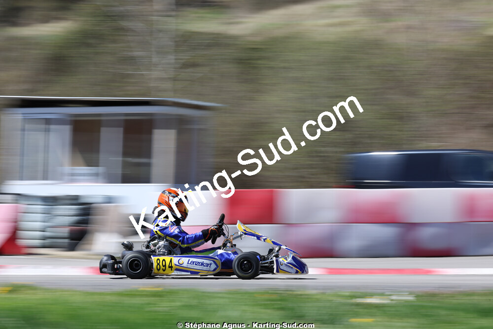 29 & 30/03/2025 : 2ème manche du Championnat du Sud au circuit d’Aigues-Vives (photos Stéphane Agnus) 2025 — karting