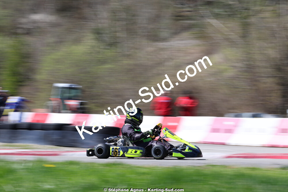 29 & 30/03/2025 : 2ème manche du Championnat du Sud au circuit d’Aigues-Vives (photos Stéphane Agnus) 2025 — karting