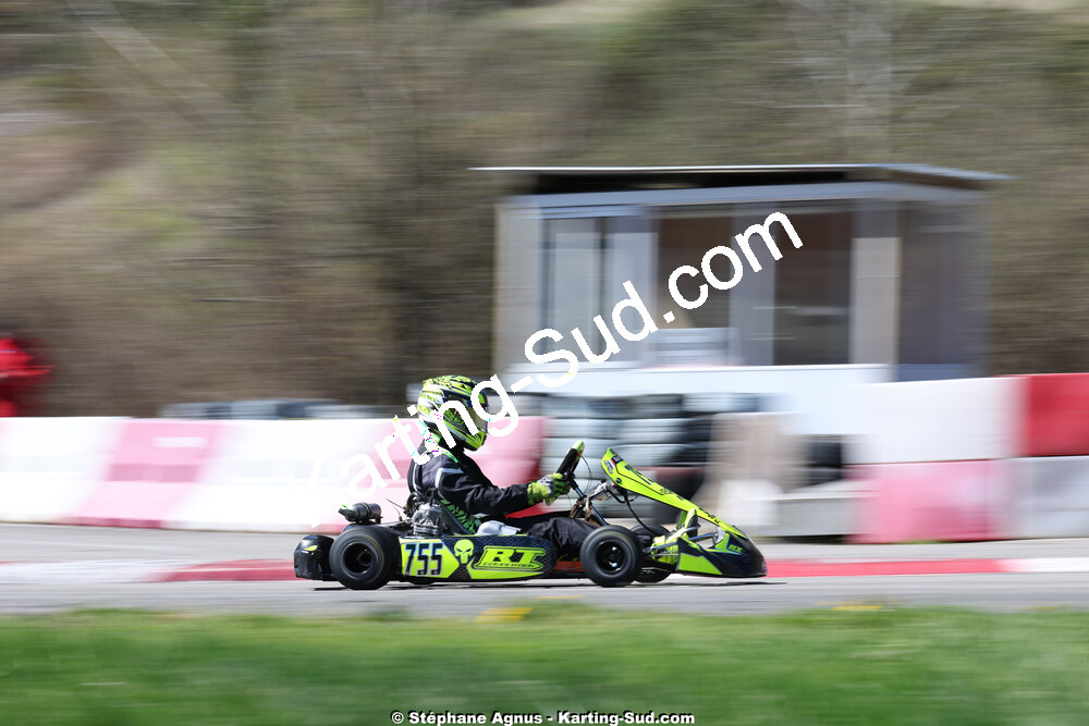 29 & 30/03/2025 : 2ème manche du Championnat du Sud au circuit d’Aigues-Vives (photos Stéphane Agnus) 2025 — karting