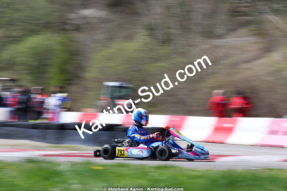 29 & 30/03/2025 : 2ème manche du Championnat du Sud au circuit d’Aigues-Vives (photos Stéphane Agnus) 2025 — karting