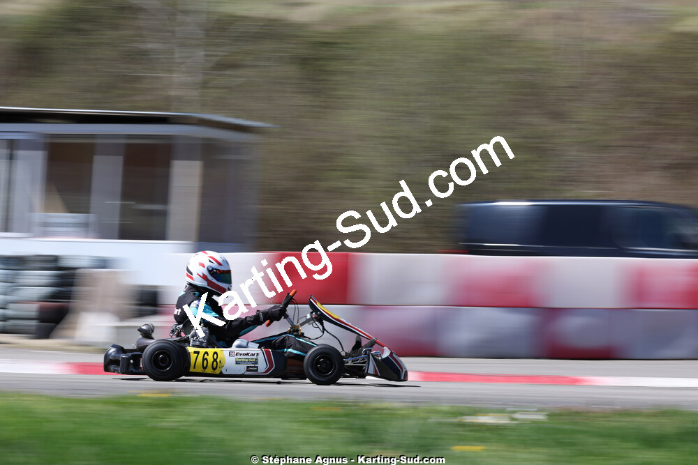29 & 30/03/2025 : 2ème manche du Championnat du Sud au circuit d’Aigues-Vives (photos Stéphane Agnus) 2025 — karting