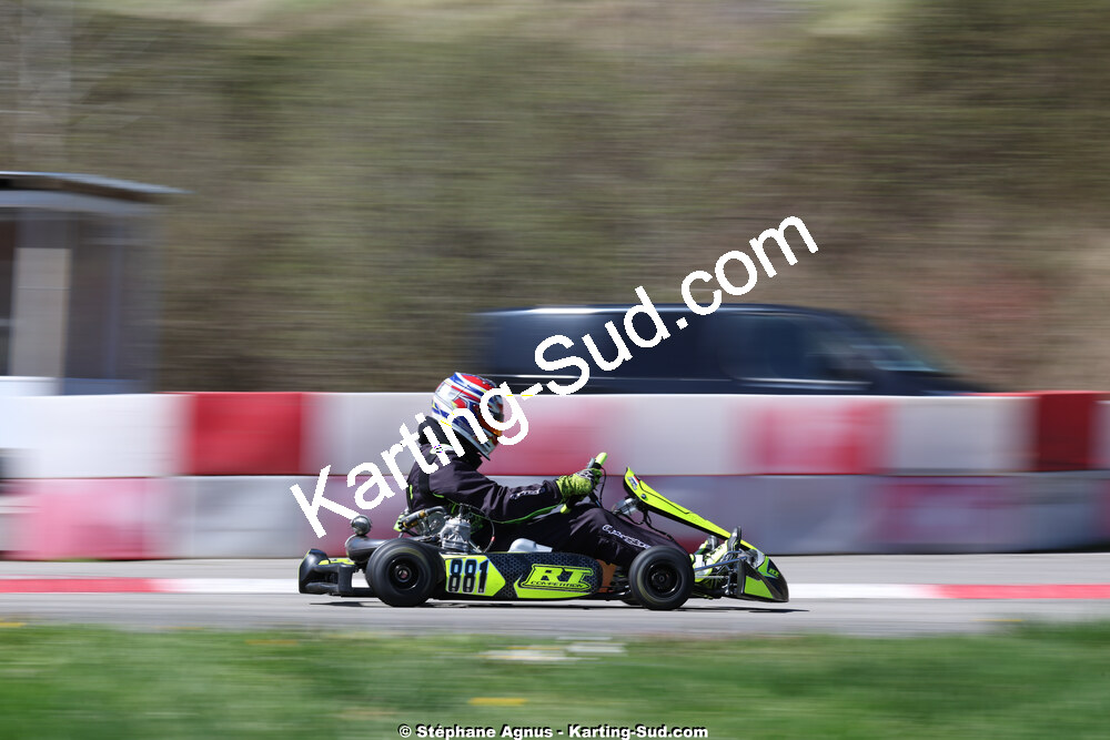 29 & 30/03/2025 : 2ème manche du Championnat du Sud au circuit d’Aigues-Vives (photos Stéphane Agnus) 2025 — karting