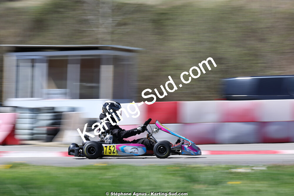29 & 30/03/2025 : 2ème manche du Championnat du Sud au circuit d’Aigues-Vives (photos Stéphane Agnus) 2025 — karting