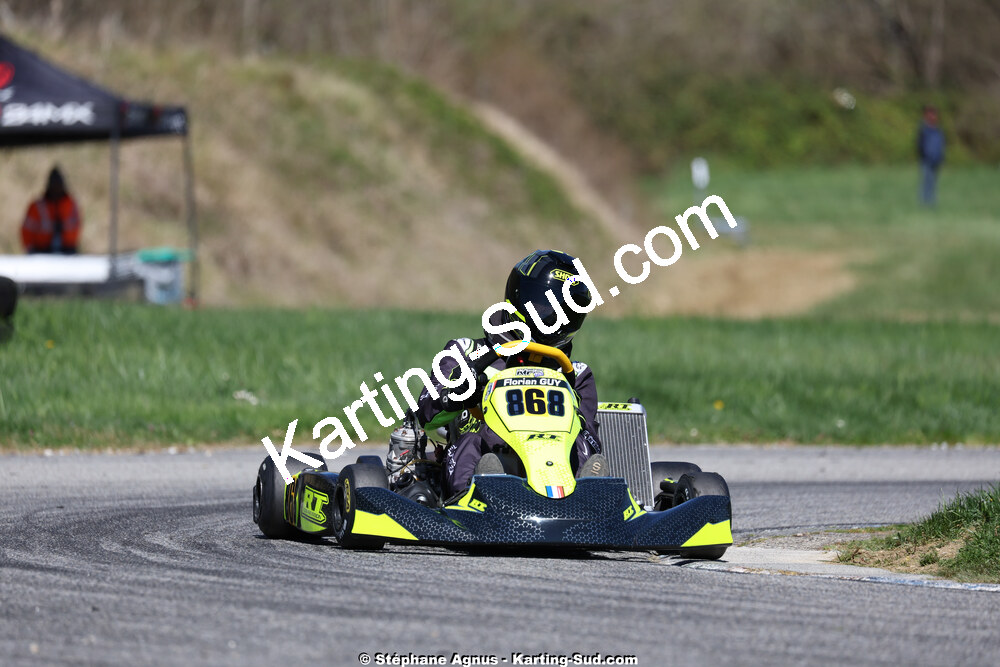 29 & 30/03/2025 : 2ème manche du Championnat du Sud au circuit d’Aigues-Vives (photos Stéphane Agnus) 2025 — karting