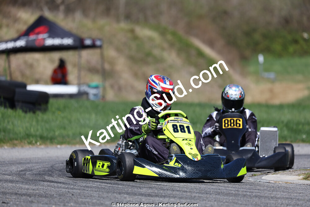 29 & 30/03/2025 : 2ème manche du Championnat du Sud au circuit d’Aigues-Vives (photos Stéphane Agnus) 2025 — karting