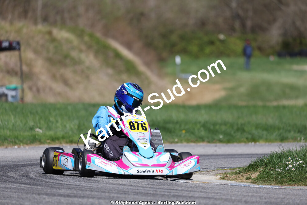 29 & 30/03/2025 : 2ème manche du Championnat du Sud au circuit d’Aigues-Vives (photos Stéphane Agnus) 2025 — karting