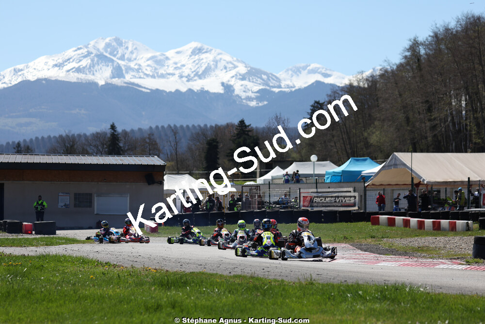 29 & 30/03/2025 : 2ème manche du Championnat du Sud au circuit d’Aigues-Vives (photos Stéphane Agnus) 2025 — karting