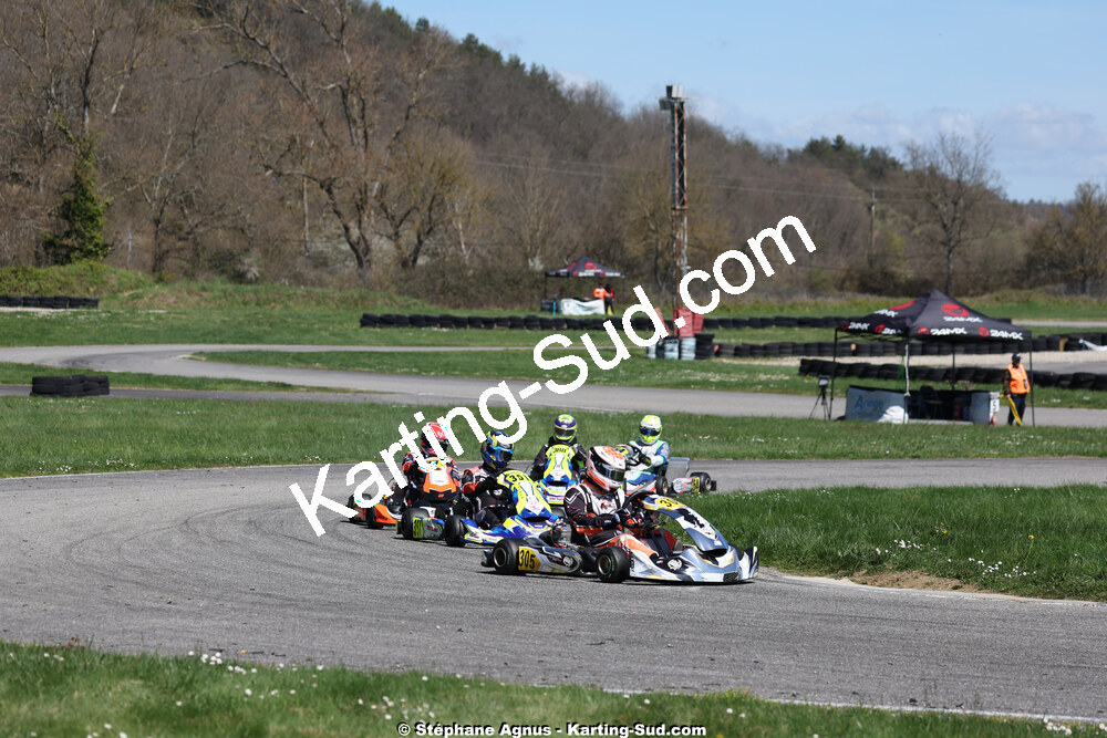29 & 30/03/2025 : 2ème manche du Championnat du Sud au circuit d’Aigues-Vives (photos Stéphane Agnus) 2025 — karting