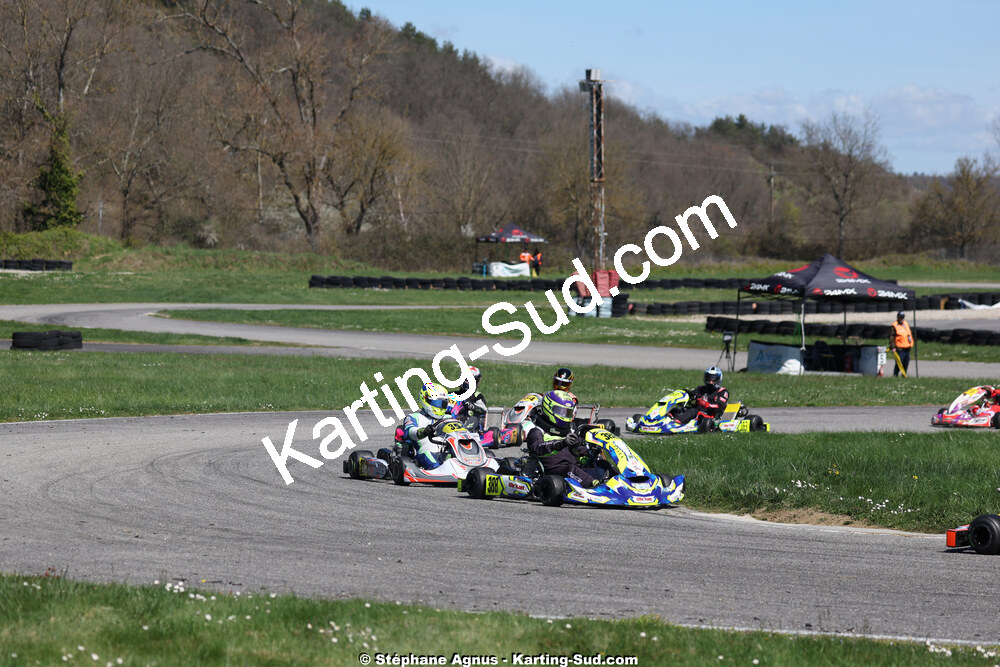 29 & 30/03/2025 : 2ème manche du Championnat du Sud au circuit d’Aigues-Vives (photos Stéphane Agnus) 2025 — karting