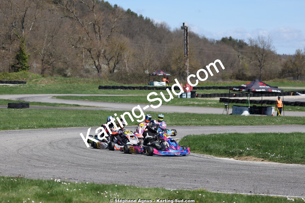29 & 30/03/2025 : 2ème manche du Championnat du Sud au circuit d’Aigues-Vives (photos Stéphane Agnus) 2025 — karting