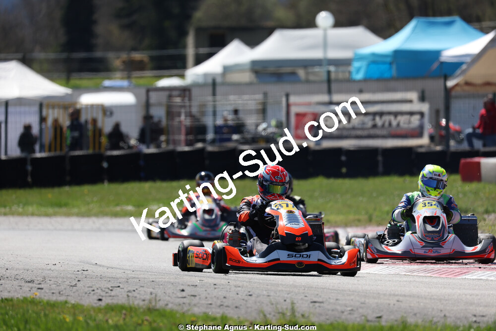 29 & 30/03/2025 : 2ème manche du Championnat du Sud au circuit d’Aigues-Vives (photos Stéphane Agnus) 2025 — karting