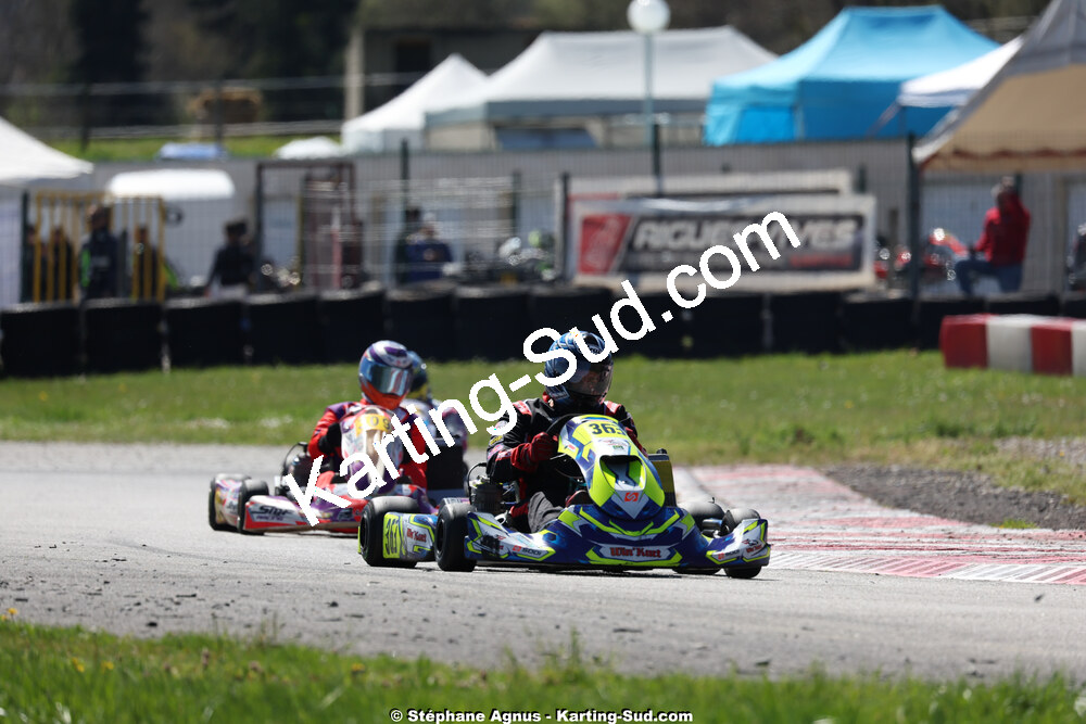 29 & 30/03/2025 : 2ème manche du Championnat du Sud au circuit d’Aigues-Vives (photos Stéphane Agnus) 2025 — karting