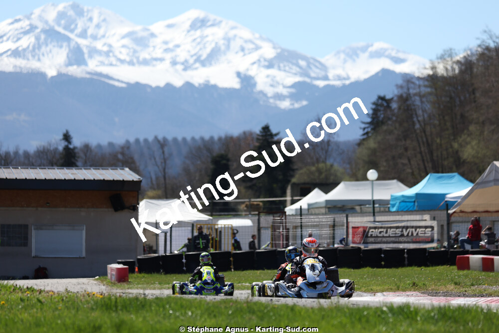 29 & 30/03/2025 : 2ème manche du Championnat du Sud au circuit d’Aigues-Vives (photos Stéphane Agnus) 2025 — karting
