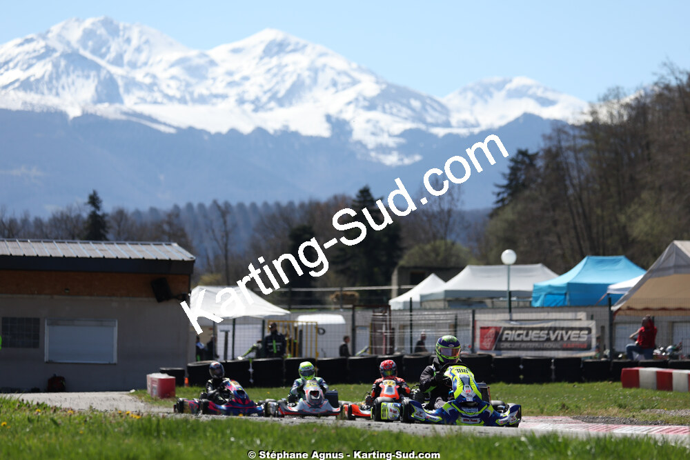 29 & 30/03/2025 : 2ème manche du Championnat du Sud au circuit d’Aigues-Vives (photos Stéphane Agnus) 2025 — karting