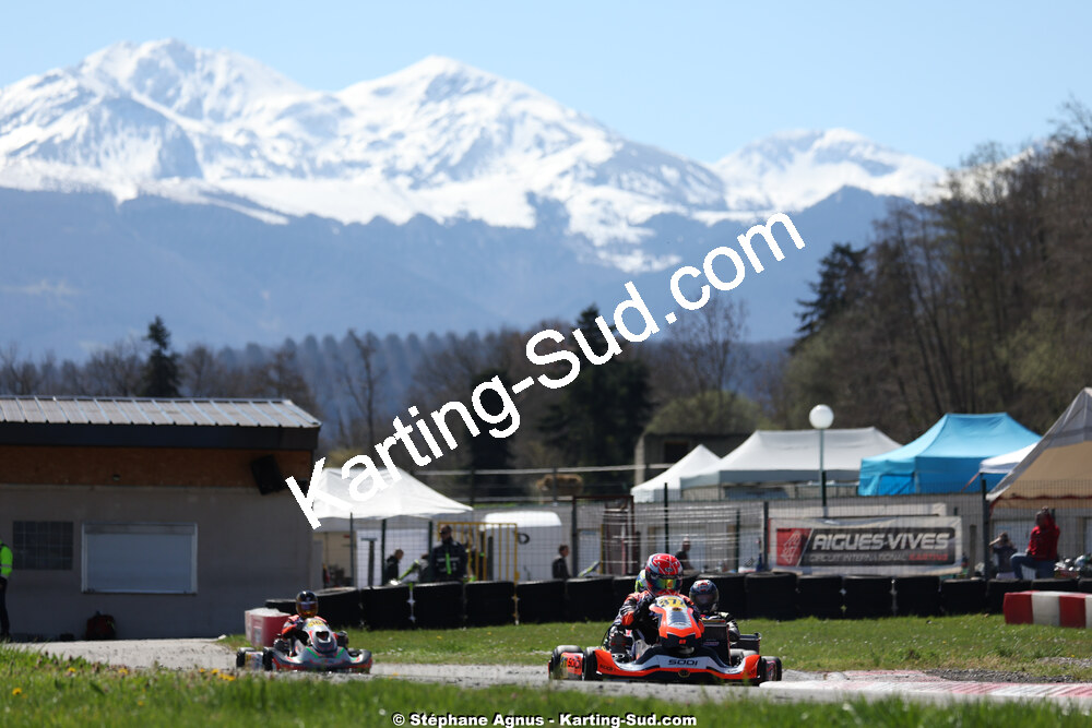 29 & 30/03/2025 : 2ème manche du Championnat du Sud au circuit d’Aigues-Vives (photos Stéphane Agnus) 2025 — karting