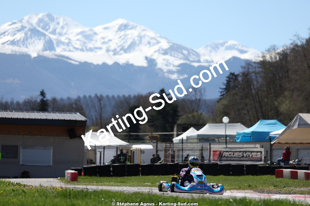29 & 30/03/2025 : 2ème manche du Championnat du Sud au circuit d’Aigues-Vives (photos Stéphane Agnus) 2025 — karting