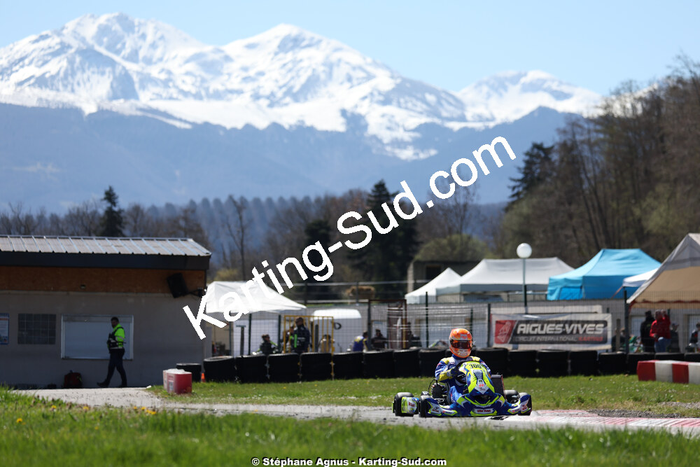 29 & 30/03/2025 : 2ème manche du Championnat du Sud au circuit d’Aigues-Vives (photos Stéphane Agnus) 2025 — karting