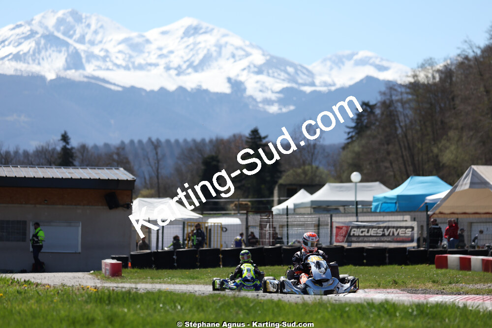 29 & 30/03/2025 : 2ème manche du Championnat du Sud au circuit d’Aigues-Vives (photos Stéphane Agnus) 2025 — karting