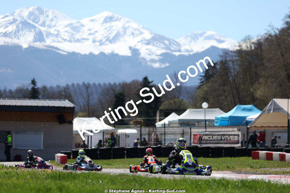 29 & 30/03/2025 : 2ème manche du Championnat du Sud au circuit d’Aigues-Vives (photos Stéphane Agnus) 2025 — karting