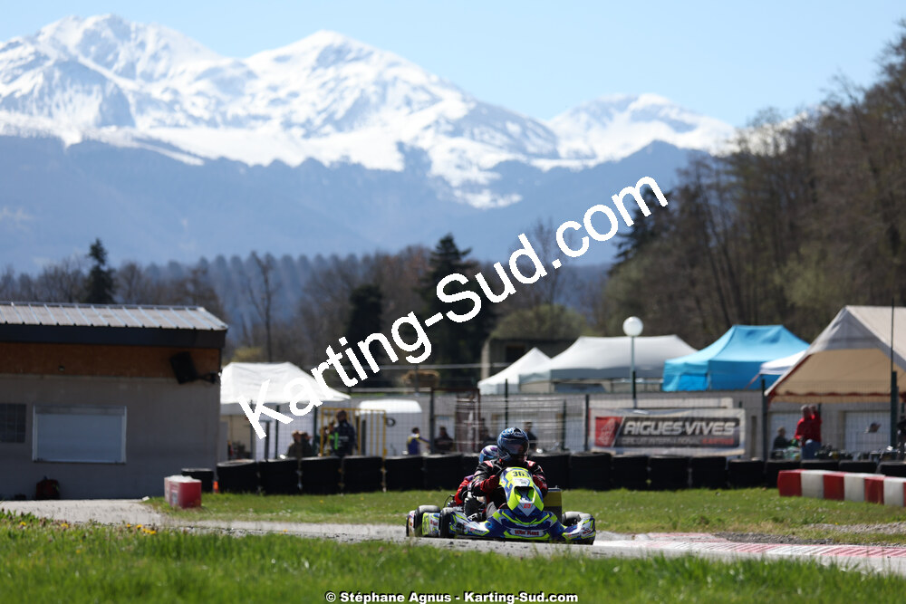 29 & 30/03/2025 : 2ème manche du Championnat du Sud au circuit d’Aigues-Vives (photos Stéphane Agnus) 2025 — karting