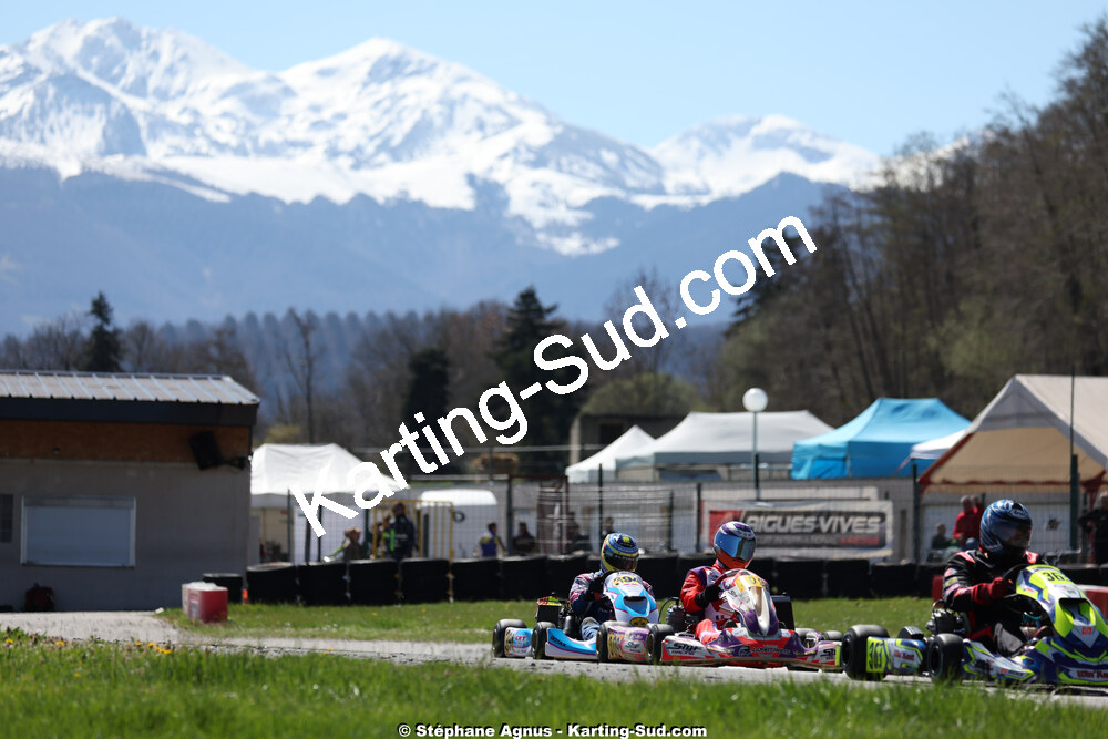 29 & 30/03/2025 : 2ème manche du Championnat du Sud au circuit d’Aigues-Vives (photos Stéphane Agnus) 2025 — karting