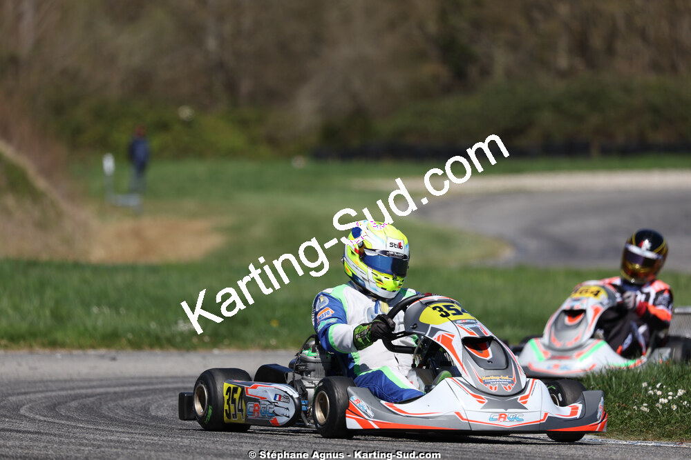 29 & 30/03/2025 : 2ème manche du Championnat du Sud au circuit d’Aigues-Vives (photos Stéphane Agnus) 2025 — karting