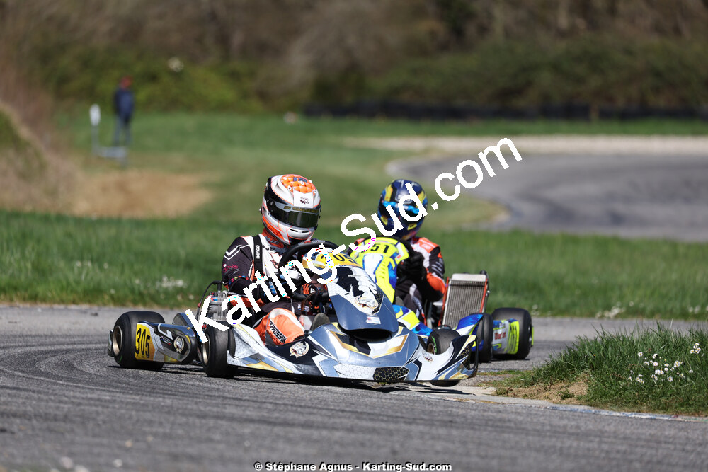 29 & 30/03/2025 : 2ème manche du Championnat du Sud au circuit d’Aigues-Vives (photos Stéphane Agnus) 2025 — karting