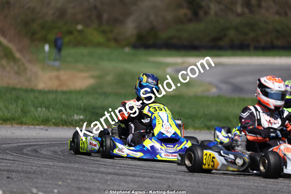 29 & 30/03/2025 : 2ème manche du Championnat du Sud au circuit d’Aigues-Vives (photos Stéphane Agnus) 2025 — karting