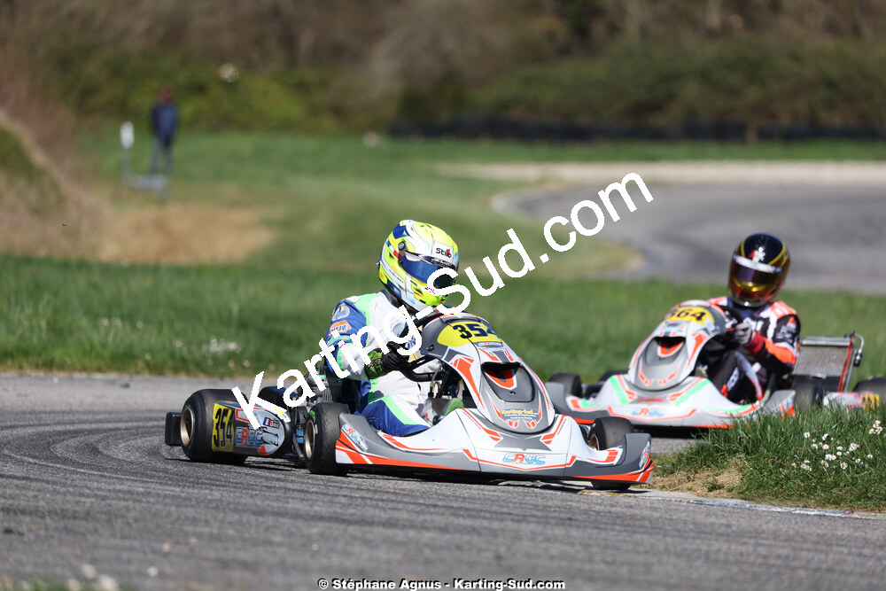 29 & 30/03/2025 : 2ème manche du Championnat du Sud au circuit d’Aigues-Vives (photos Stéphane Agnus) 2025 — karting