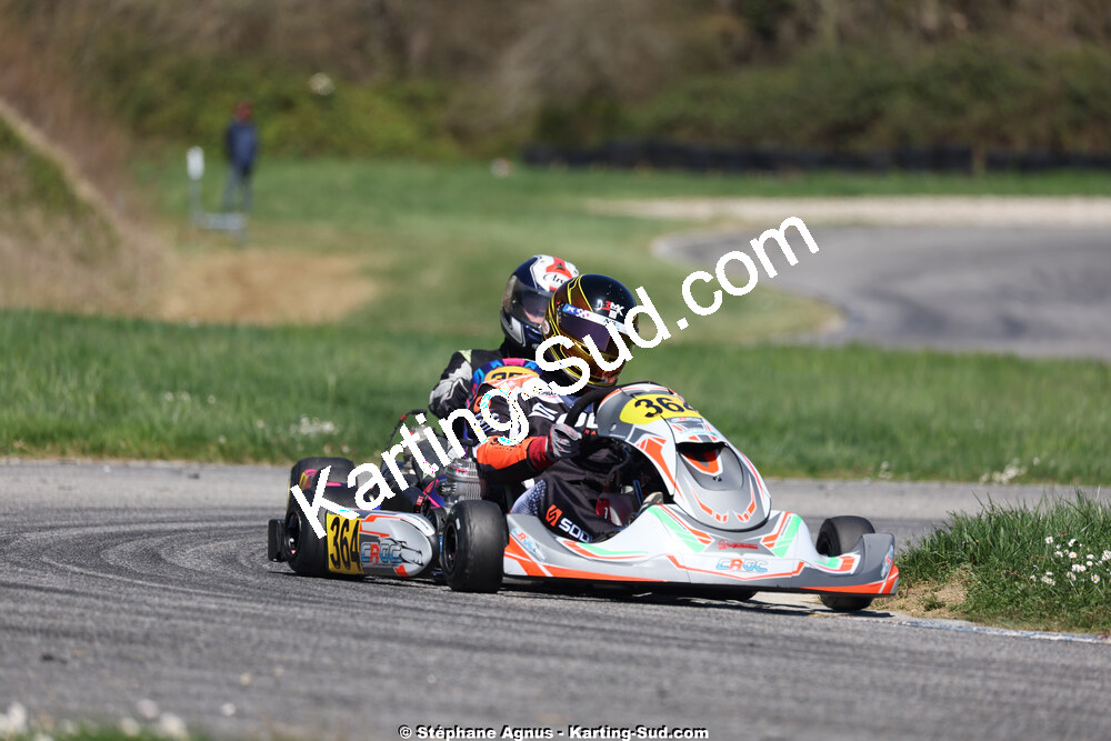 29 & 30/03/2025 : 2ème manche du Championnat du Sud au circuit d’Aigues-Vives (photos Stéphane Agnus) 2025 — karting