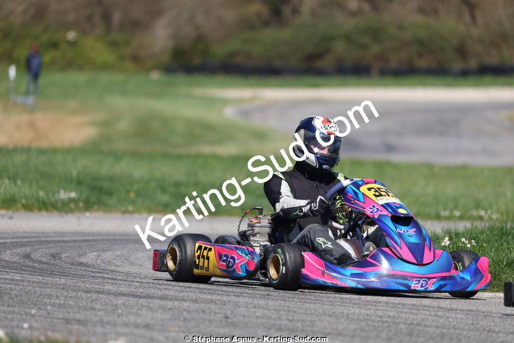 29 & 30/03/2025 : 2ème manche du Championnat du Sud au circuit d’Aigues-Vives (photos Stéphane Agnus) 2025 — karting