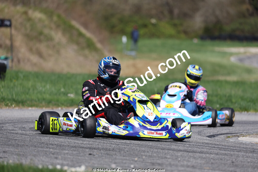 29 & 30/03/2025 : 2ème manche du Championnat du Sud au circuit d’Aigues-Vives (photos Stéphane Agnus) 2025 — karting