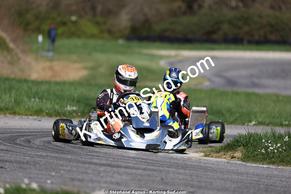 29 & 30/03/2025 : 2ème manche du Championnat du Sud au circuit d’Aigues-Vives (photos Stéphane Agnus) 2025 — karting