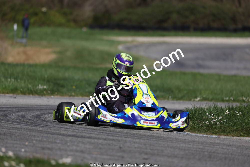 29 & 30/03/2025 : 2ème manche du Championnat du Sud au circuit d’Aigues-Vives (photos Stéphane Agnus) 2025 — karting