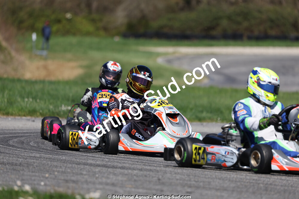 29 & 30/03/2025 : 2ème manche du Championnat du Sud au circuit d’Aigues-Vives (photos Stéphane Agnus) 2025 — karting