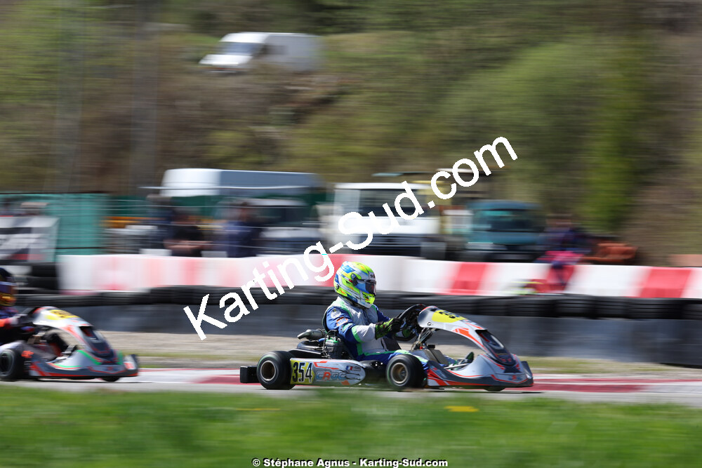 29 & 30/03/2025 : 2ème manche du Championnat du Sud au circuit d’Aigues-Vives (photos Stéphane Agnus) 2025 — karting