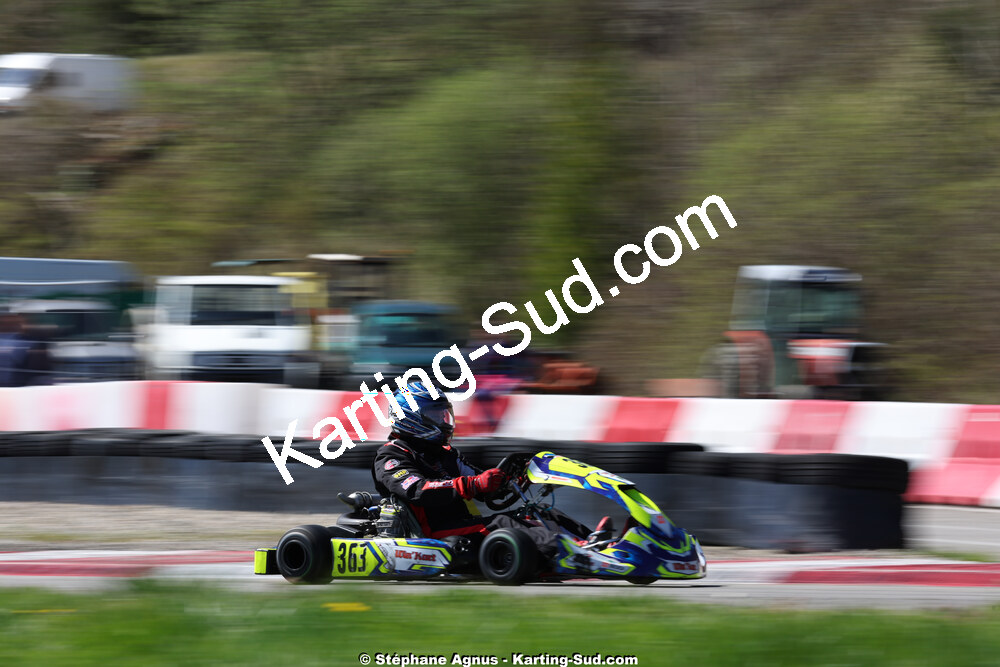 29 & 30/03/2025 : 2ème manche du Championnat du Sud au circuit d’Aigues-Vives (photos Stéphane Agnus) 2025 — karting